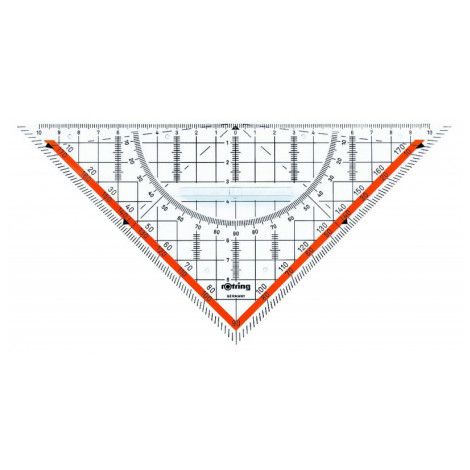 Ekierka rOtring Centro trójkąt geometryczny 20cm - 2